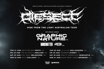 Diesect "Hide From The Light EP Tour'
