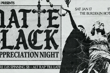 Matte Black: $B Appreciation Night - Sydney
