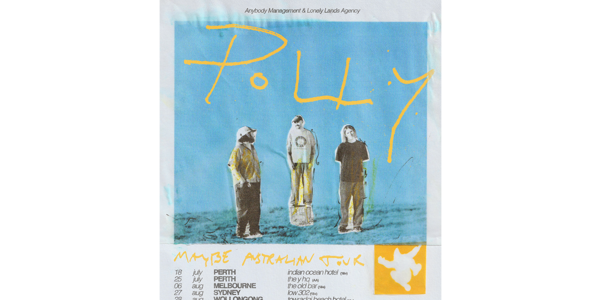 POLLY live at The Old Bar - Concert poster