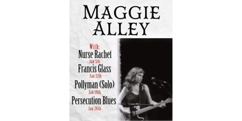 **FREE ENTRY** Maggie Alley - MARCH residency at The Tote