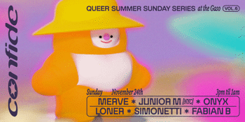 CONFIDE Queer Summer Sunday Series ☼ Vol. 6