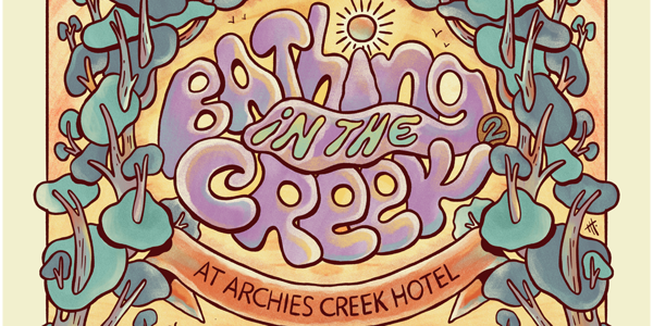 Bathing In The Creek poster