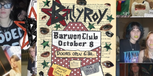 Billy Roy live at Barwon Club Hotel - Concert poster