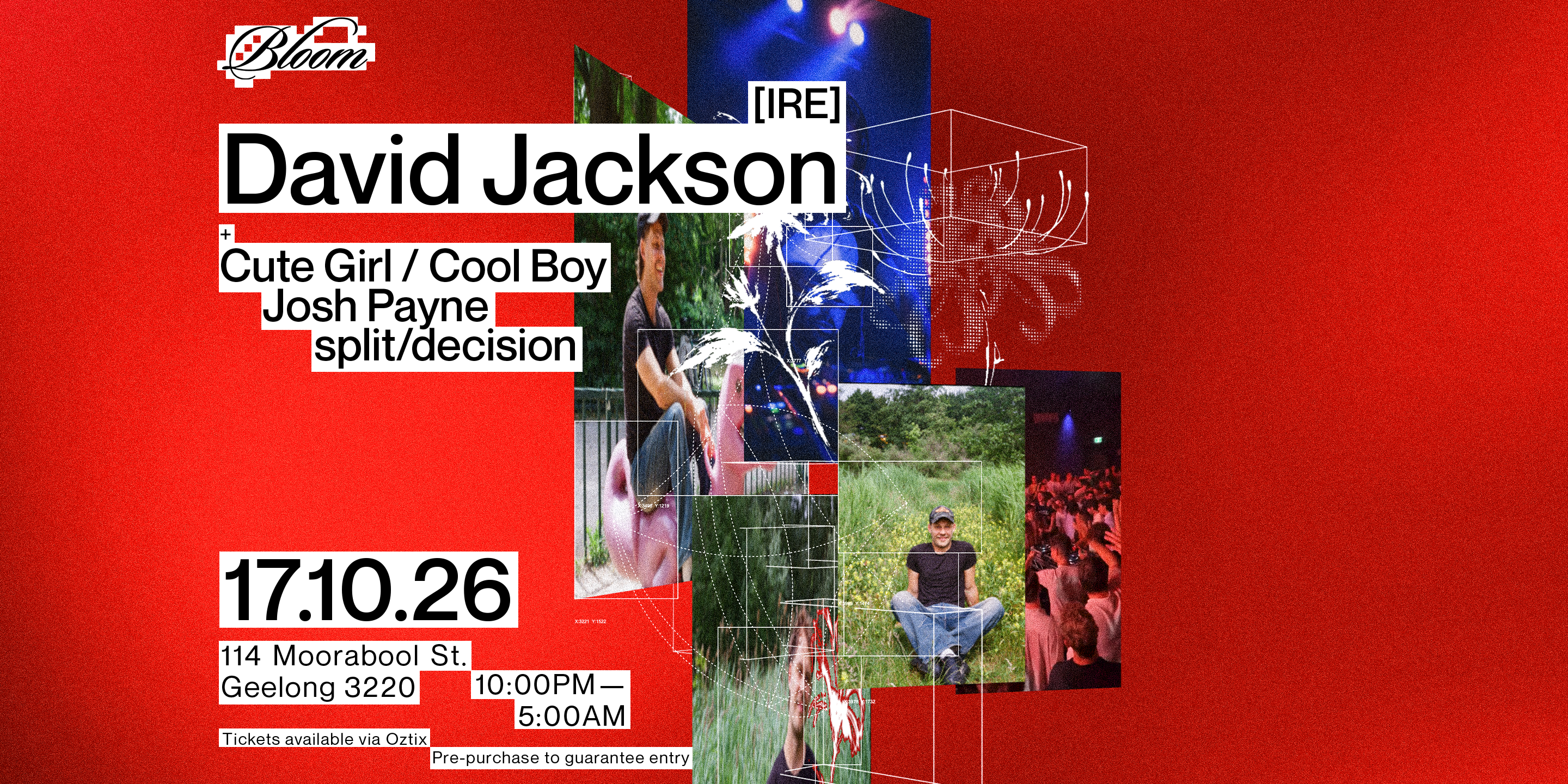 Bloom Pres. David Jackson [IRE/NL]