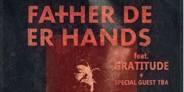 Father Deer Hands live at King Street (Newcastle) - Concert poster