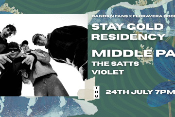 Bands n Fans x Floravera Bookings Residency Night 3 W/ Middle Palms