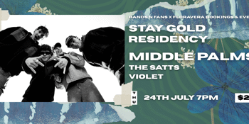 Bands n Fans x Floravera Bookings Residency Night 3 W/ Middle Palms