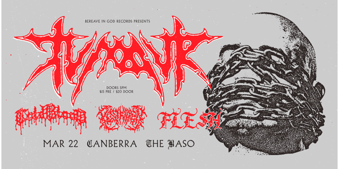 TUMOUR (VIC) / COLD BLOOD (QLD) / POST HUMAN / FLESH