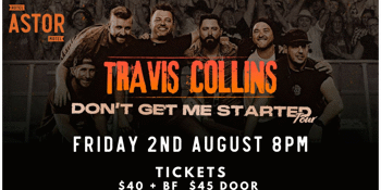 Travis Collins Don’t Get Me Started Tour