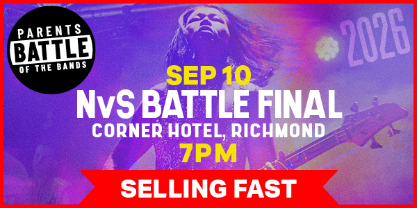 Parents Battle of the Bands (Inner City Battle) live at Corner Hotel - Concert poster