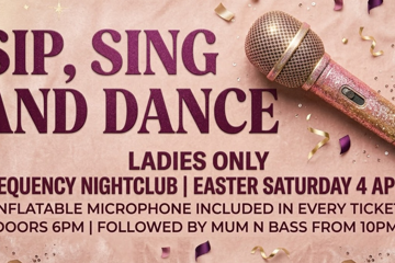 Sip, Sing and Dance at Frequency Nightclub