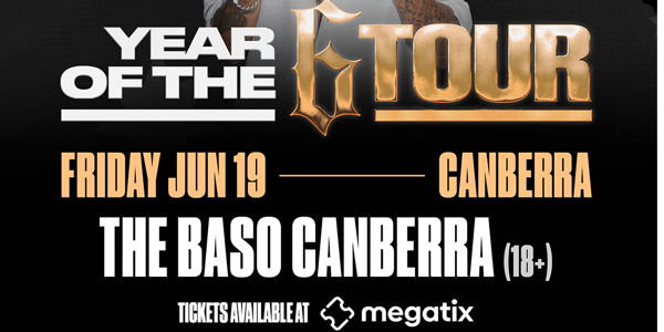 Hooligan Hefs - Year of the 6 Tour - Canberra live at The Baso - Canberra in Belconnen on June 19, 2026 - Concert poster