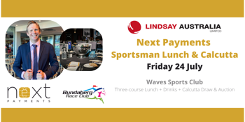 2026 Next Payments Sportsman Lunch & Calcutta