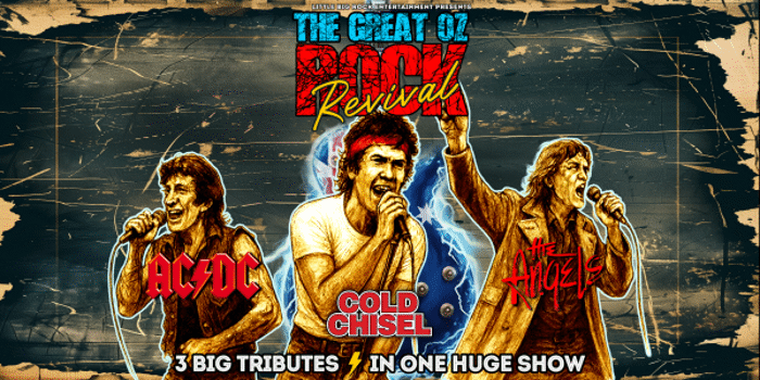 OZ ROCK REVIVAL  A Salute to AC/DC, The Angels & Cold Chisel
