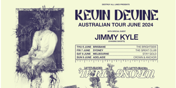Kevin Devine Australian Tour | Brisbane