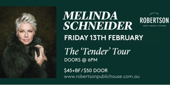 The 'Tender' Tour | Melinda Schneider