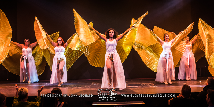 Sugar Blue Burlesque Academy Fresh Faced Follies Grad Show