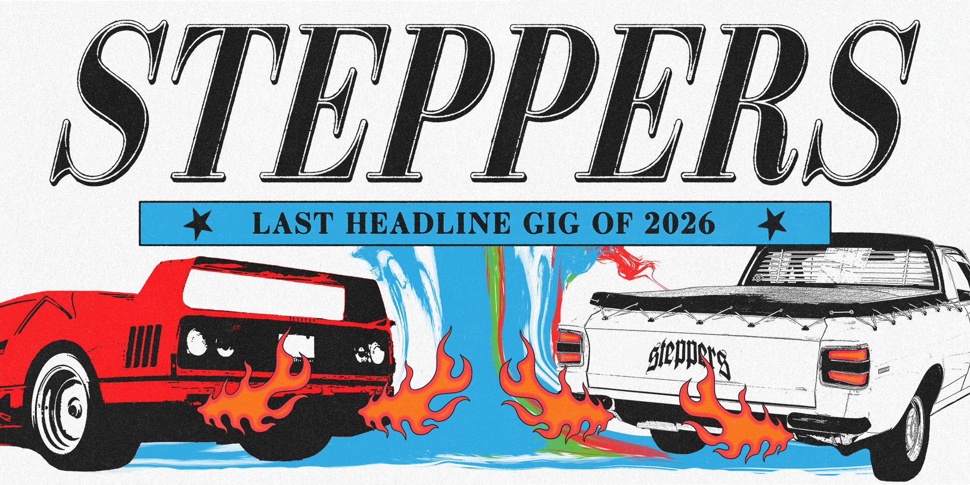 STEPPERS - Last headliner of 2026