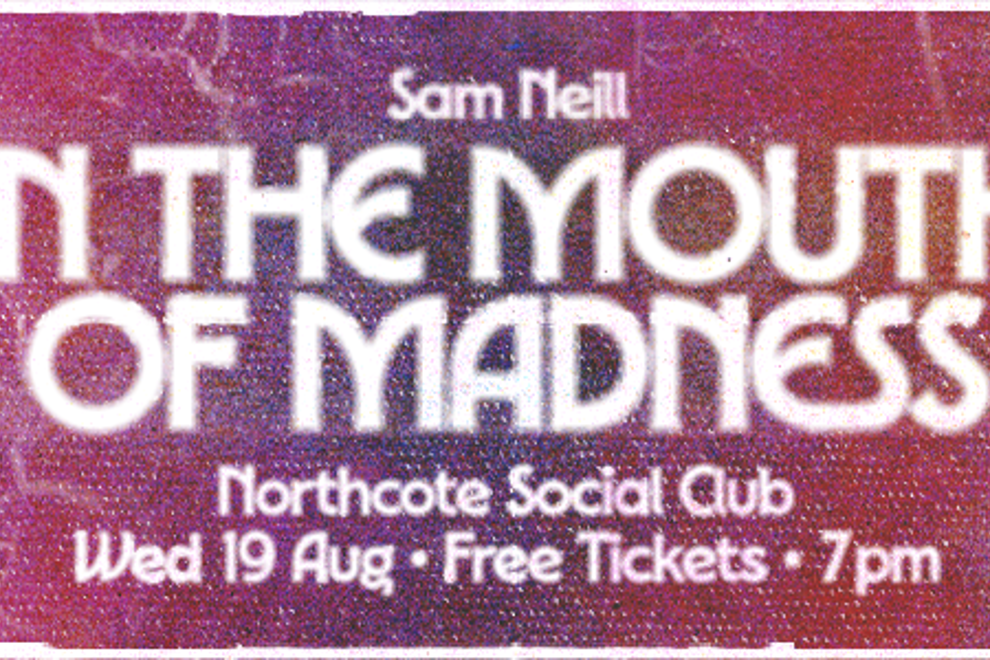 In The Mouth of Madness (Film Screening)