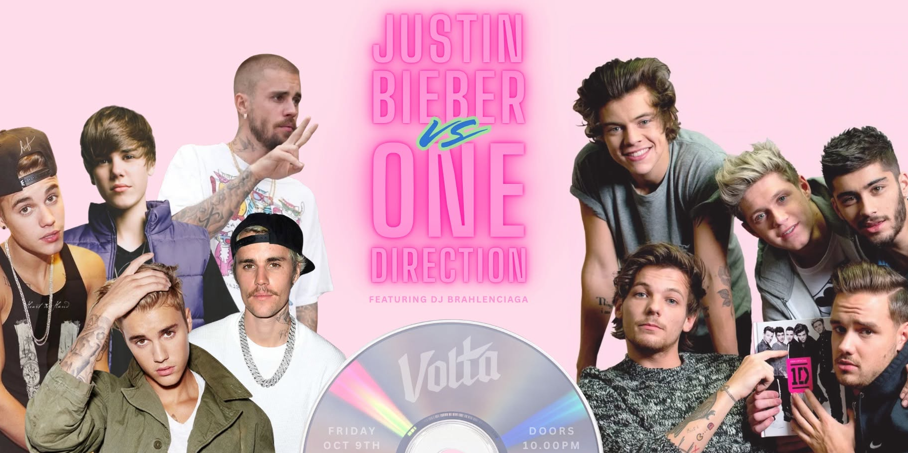JB VS 1D TRIBUTE NIGHT