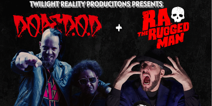 Dope D.O.D. (EU) with R.A. The Rugged Man (USA) + Benny Holiday (USA)