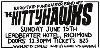 The Kittyhawks - Euro Trip Fundraiser Send