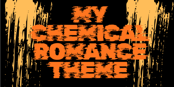MY CHEMICAL ROMANCE THEMED EMO NIGHT live at Leady Upstairs - Concert poster