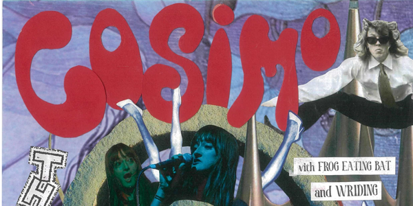 Cosimo w/ Wriding & Frog-eating Bat live at The Tote - Band Room - Concert poster