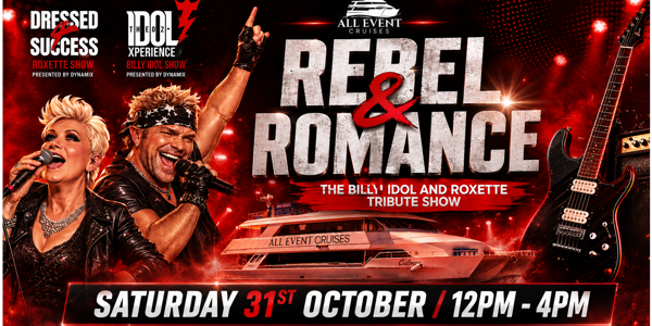 Roxette x Billy Idol | Tribute Show | Newcastle Harbour Cruise