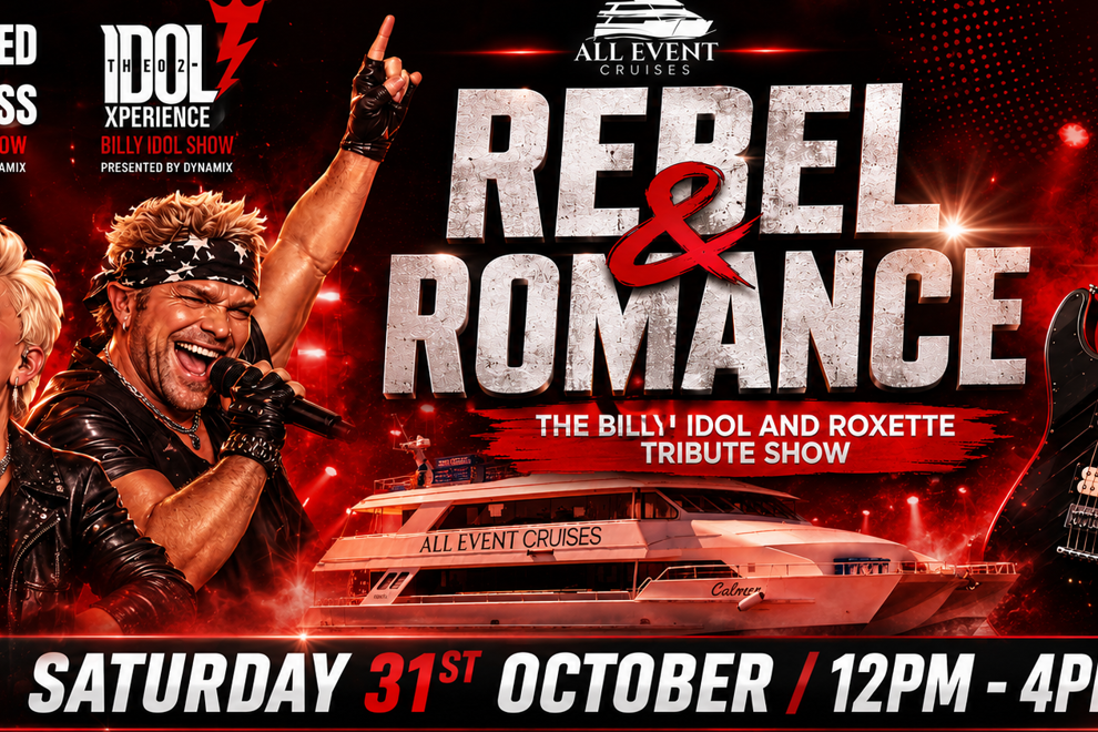 Roxette x Billy Idol | Tribute Show | Newcastle Harbour Cruise