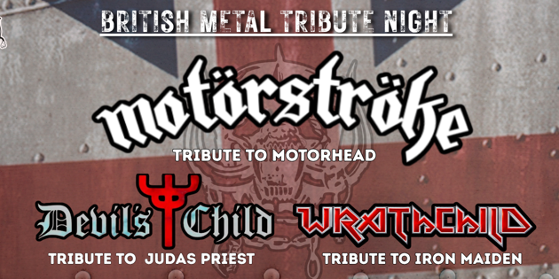 Coming up in Perth: BRITISH METAL TRIBUTE