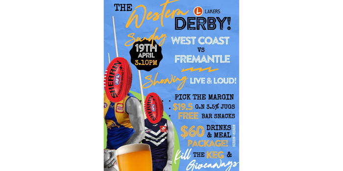 DERBY - WCE v Freo in April