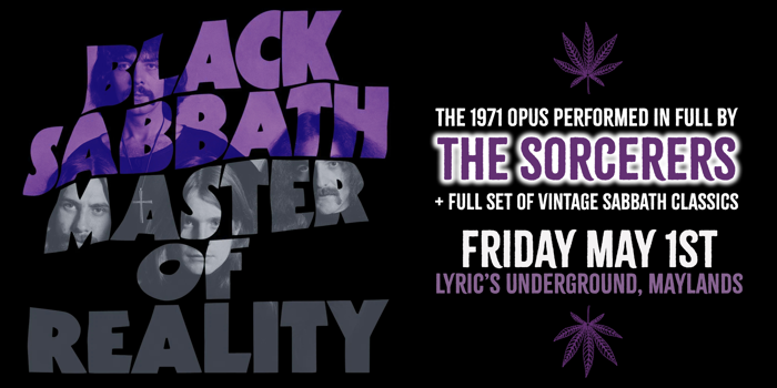 Black Sabbath's Master Of Reality Performed By The Sorcerers