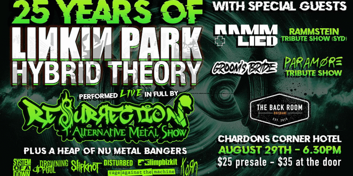 25 Years Of LINKIN PARK -  Hybrid Theory