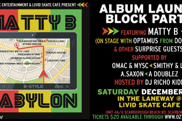 Matty B - Babylon Album Launch