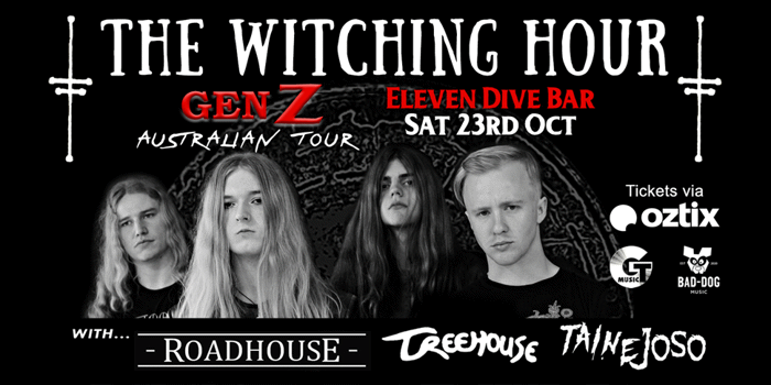 The Witching Hour Gen Z Tour Tickets At Eleven Dive Bar Maroochydore Qld On Friday 11 March 22