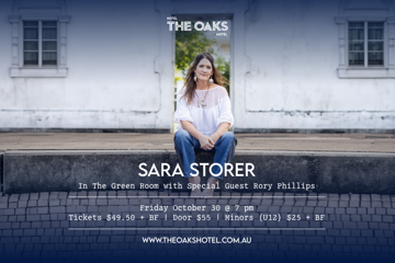 Sara Storer In The Green Room