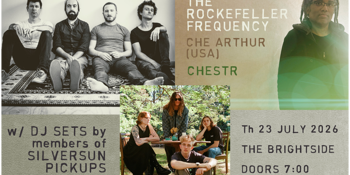 The Rockefeller Frequency, Che Arthur (USA), Chestr - DJ sets by members of Silversun Pickups