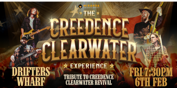DRIFTERS WHARF | THE CREEDENCE CLEARWATER EXPERIENCE