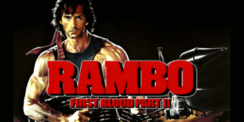 RAMBO II (MA 15+) presented in 35mm