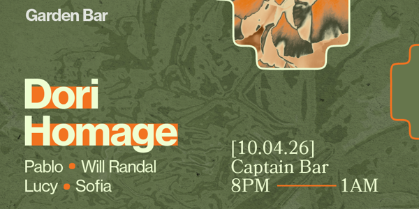 Marigold Takeover live at Captain Bar in Geelong on April 10, 2026 - Concert poster