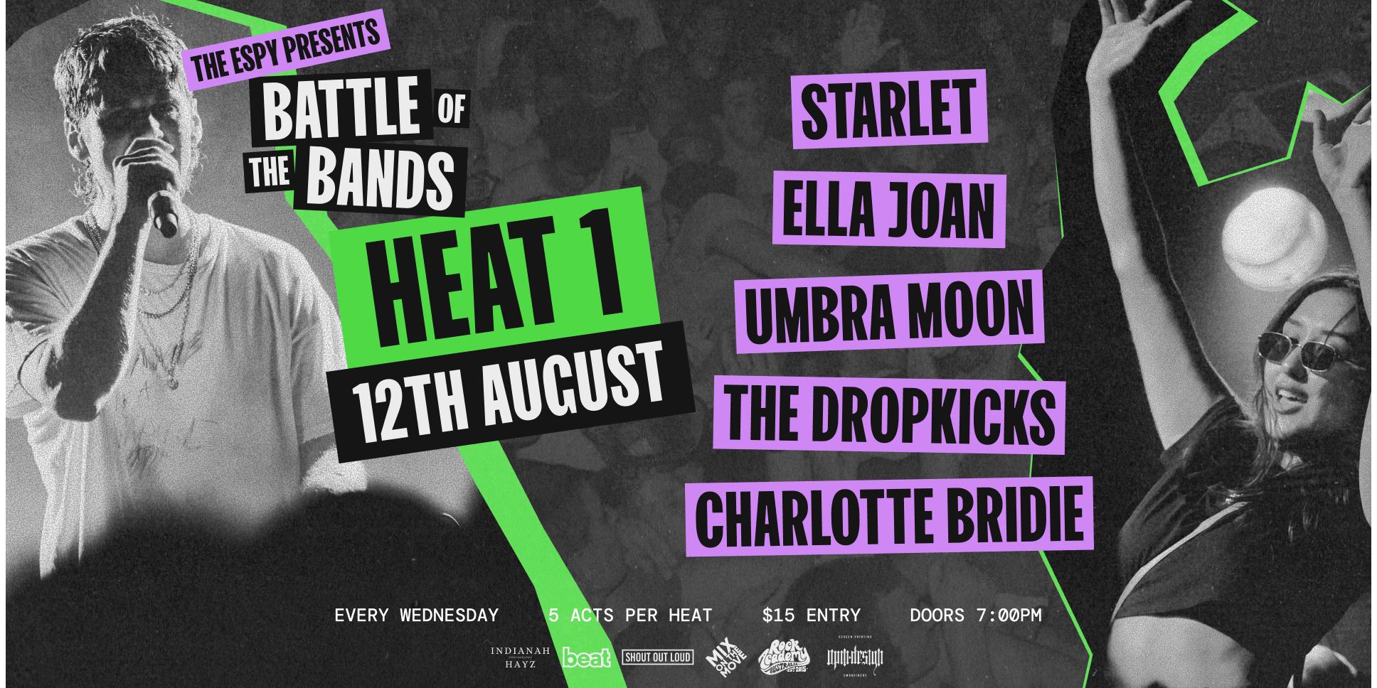 HEAT 1 | The Espy Battle Of The Bands