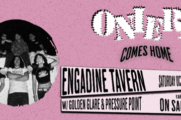 ONIERA COMES HOME with special guests Golden Glare and Pressure Point