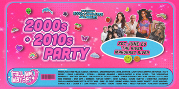 CALL ME MAYBE: 2000s + 2010s Party - Margaret River