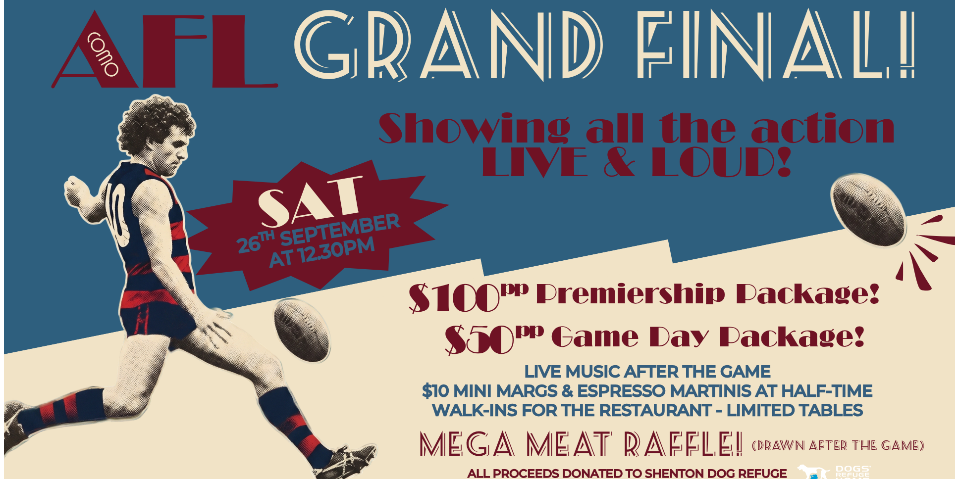AFL Grand Final at The Como!