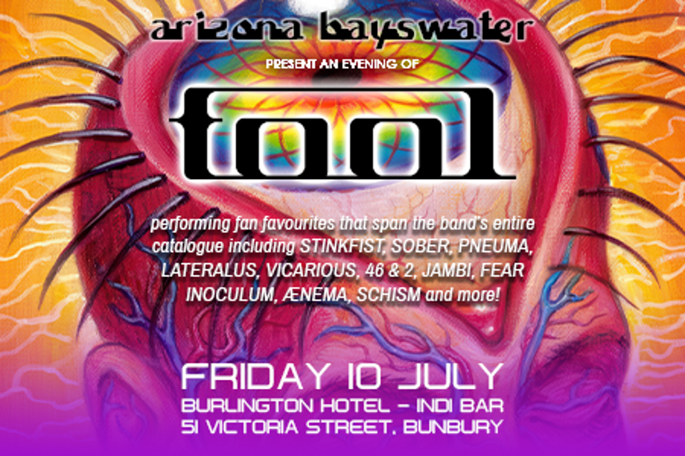 Arizona Bayswater TOOL Tribute show