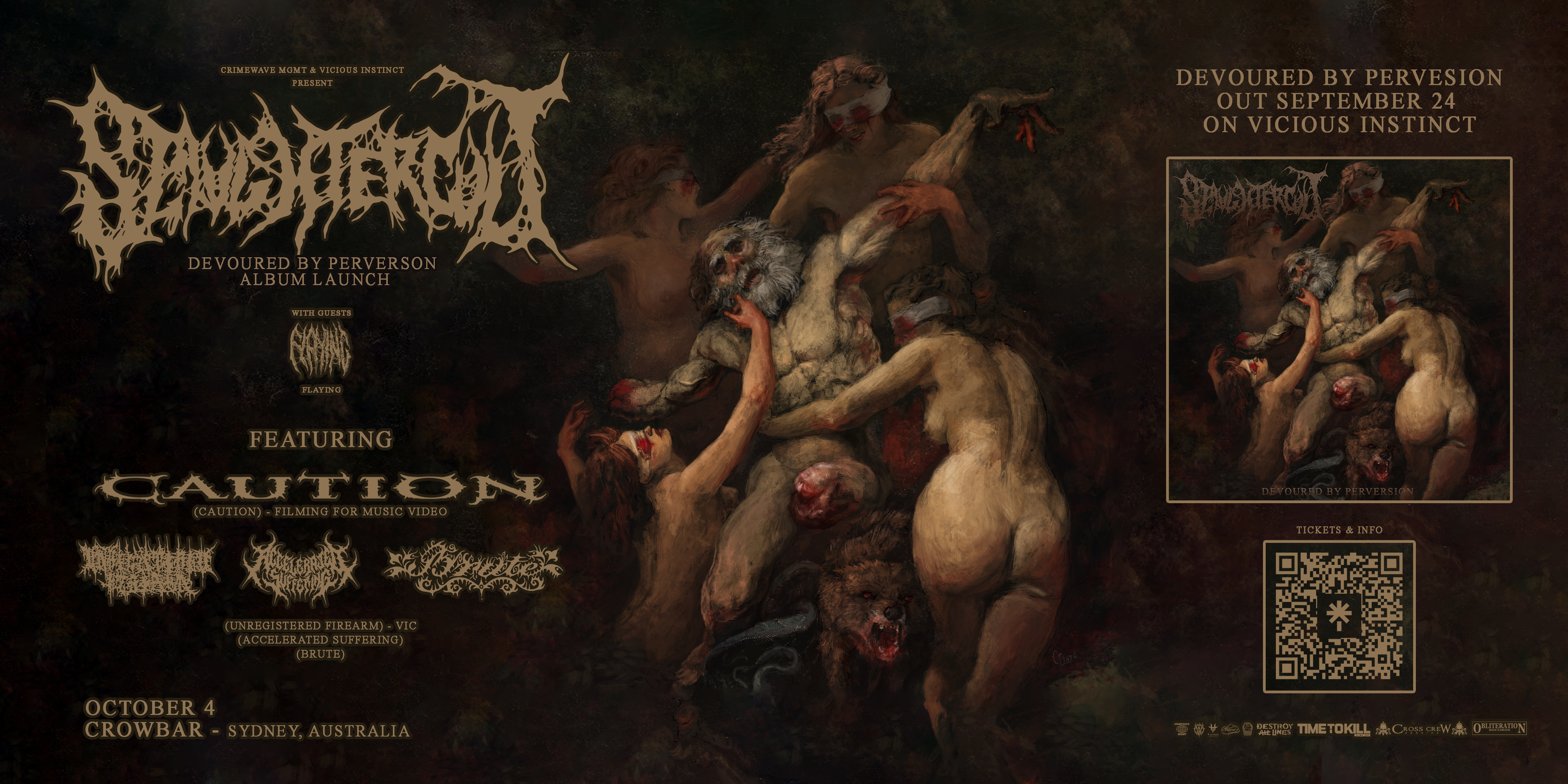 Slaughtercult – Devoured By Perversion Album Launch