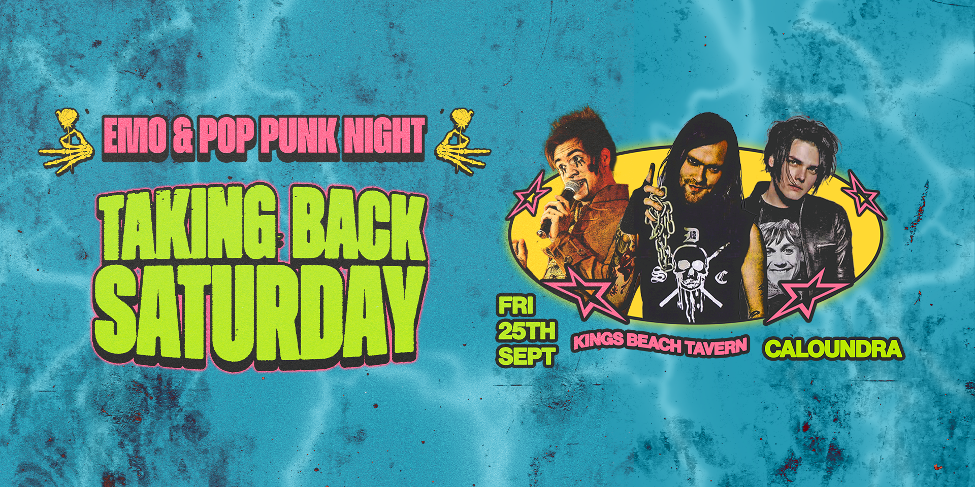 TAKING BACK SATURDAY: Emo & Pop Punk Night - Caloundra
