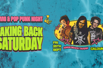 TAKING BACK SATURDAY: Emo & Pop Punk Night - Caloundra