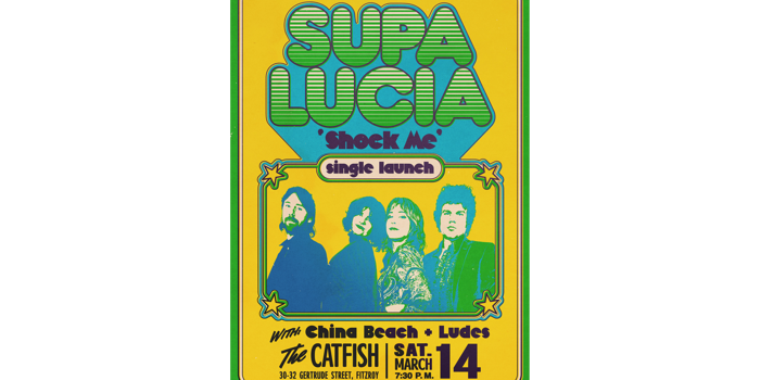 SUPA LUCIA 'Shock Me' SINGLE LAUNCH + CHINA BEACH + LUDES